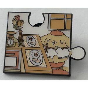 Loungefly Dog Sanrio 2023 Pompompurin Puzzle Piece Enamel Lapel Pin